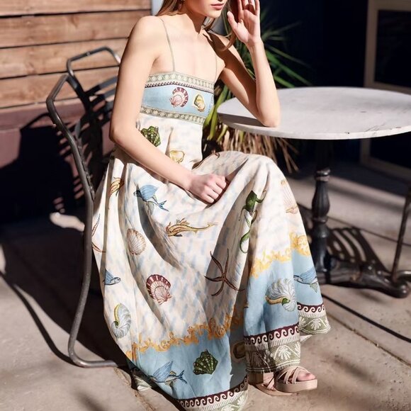 ALEMAIS BATH HOUSE SUNDRESS - Picture 1 of 13